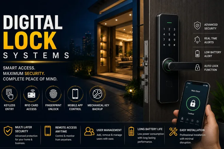 Digital Lock Systems by SS SecurSys
