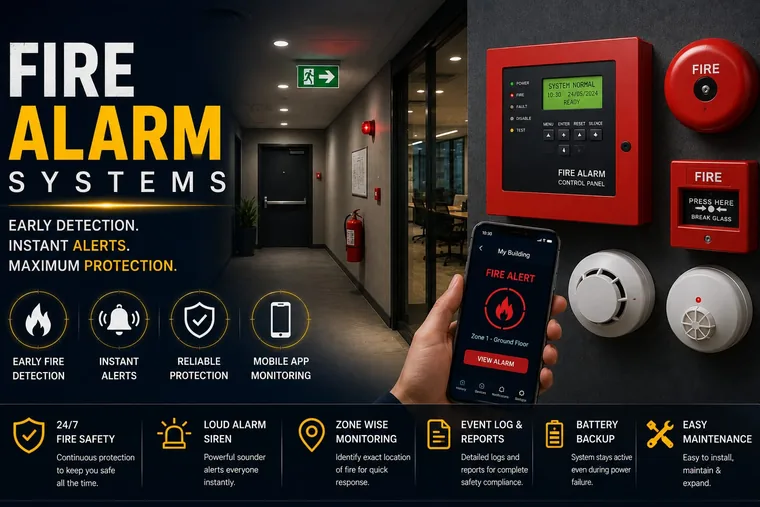 Fire Alarm Systems by SS SecurSys
